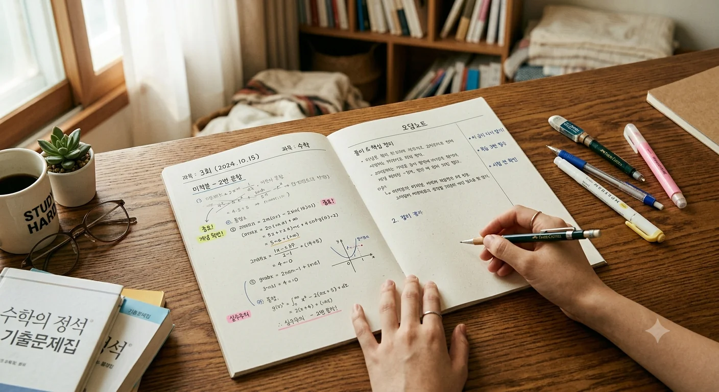 오답을 분석하는 학습 노트